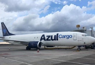 Avião cargueiro da Azul (Foto: Divulgação / Azul Linhas Aéreas)