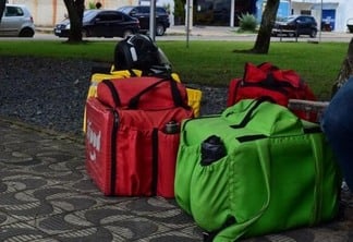 Em Boa Vista, a paralisação teve baixa adesão dos entregadores (Foto: Nilzete Franco/FolhaBV)