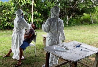 O boletim traz ainda o número de casos suspeitos, confirmados, descartados, infectados atualmente e cura clínica em indígenas (Foto: Divulgação/Ministério da Saúde)