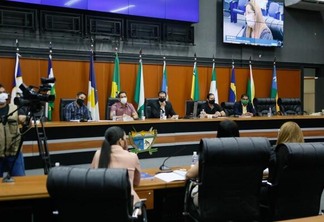 Relato ocorreu durante reunião da CPI da Saúde (Foto: Eduardo Andrade / Supcom ALE-RR)