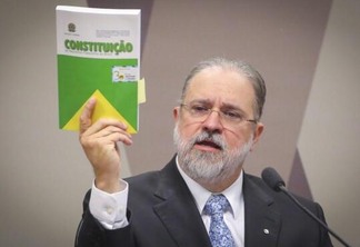 O procurador-geral Augusto Aras disse que compete a União a exclusividade para legislar sobre Direito Processual (Foto: Sérgio Lima/Poder360)