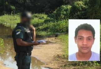 Corpo foi identificado como sendo de Williams Carvalho dos Santos, de 21 anos, natural de Santarém no Pará - Foto: Aldenio Soares/Arquivo Pessoal