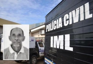 O corpo de Joaquim Camurca Viana, de 69 anos foi removido ao IML - Foto: Arquivo Pessoal/Aquivo FolhaBV