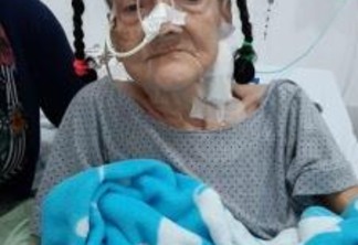 Celestina Maria, a 'Dona Cecé', está internada há dois meses e deve receber alta nas próximas semanas - Foto: Arquivo Pessoal