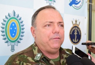 O general Eduardo Pazuello assumiu a pasta interinamente em maio deste ano (Foto: Arquivo FolhaBV)