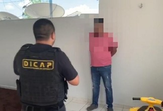 "El Chuchu" foi preso em um condomínio de luxo no bairro Caçari, em Boa Vista - Foto: Divulgação/Dicap