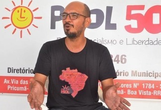 Fábio Almeida foi oficializado enquanto candidato à prefeito pelo PSOL (Foto: Arquivo FolhaBV)