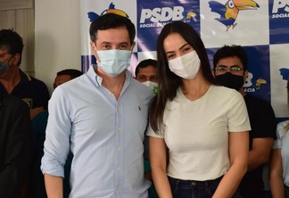 O Vice candidato também elogiou a candidata de sua chapa, Shéridan de Oliveira (Foto: Nilzete Franco/FolhaBV)
