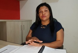 Vice-presidente do Sitram, Lucinalda Coelho (Foto: Divulgação)