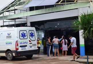 Hospital Geral de Roraima registrou aumento de internações de covid (Foto: Nilzete Franco/FolhaBV)