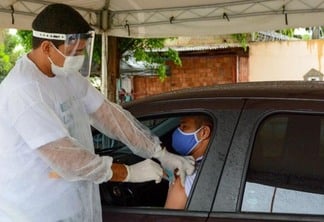 Vacinação vai ocorrer em formato drive-thru (Foto: Prefeitura de Boa Vista)