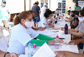 Testes foram realizados em unidades de saúde, escola e outros pontos estratégicos (Foto: Nilzete Franco/FolhaBV)