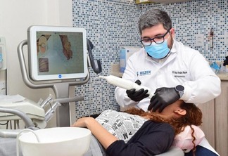 O tratamento para endireitar os dentes é feito normalmente através da colocação de aparelho ortodôntico (Foto: Nilzete Franco/FolhaBV)