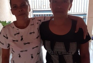 Duas irmãs de Elena que moram em Rondônia (Foto: Arquivo pessoal)