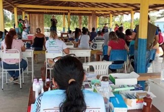 Comunidades como Barata, Livramento, Anta I e II e Pium já receberam a visita das equipes de testagem (Foto: Divulgação)
