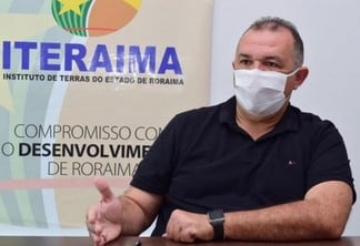 Presidente do Iteraima, Márcio Grangeiro, "O Iteraima tem uma função importantíssima, que é a gestão do patrimônio fundiário do Estado de Roraima"