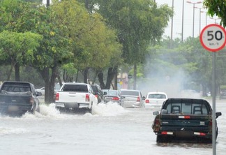 Desde a primeira semana de janeiro, Roraima tem tido chuvas acima da média para o mês. (Foto: Nilzete Franco/FolhaBV)