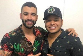 Cantores Gustavo Lima e Tierry foram alguns dos famosos que se uniram em prol de Manaus (Foto: Reprodução)