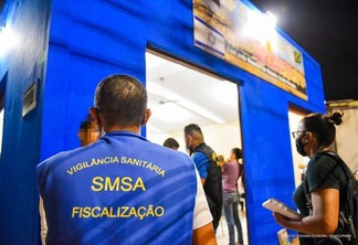 Quantidade de participantes em celebrações deve seguir a normativa da Vigilância Sanitária (Foto: Giovani Oliveira/Semuc PMBV)