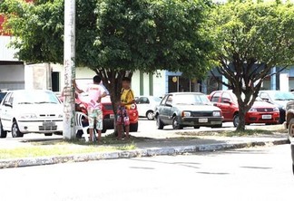 Flanelinhas em atividade pelas ruas de Boa Vista (Foto: Arquivo FolhaBV)