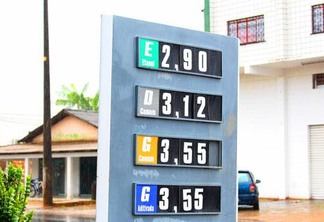 Nem mesmo o valor mais baixo tem incentivado os condutores a abastecer com etanol (Foto: Diane Sampaio)