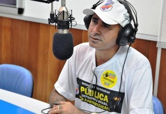 O presidente do Sindicato dos Trabalhadores Urbanitários do Estado de Roraima, Gissélio Cunha (Foto: Diane Sampaio/Folha BV)