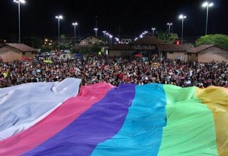 A Parada do Orgulho LGBT é realizada todos os anos no palco Velia Coutinho  (Foto: Shigeaki Alves)