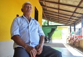 O idoso no Brasil não vive, vegeta”, desabafa David Rodrigues (Foto: Diane Sampaio - FolhaBV)