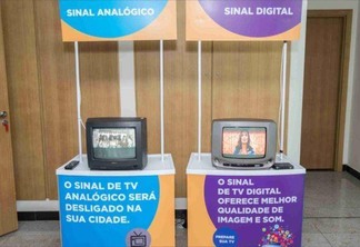 Sinal analógico em Boa Vista e Cantá será desligado nesta quarta-feira, 31 (Foto: Divulgação/Seja Digital)