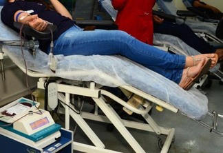 Um doador de sangue pode salvar até quatro vidas (Foto: Nilzete Franco/Folha BV)