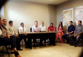 O governador eleito Antonio Denarium (PSL) anunciou mais cinco nomes para a administração a partir de 2019 (Foto: Priscilla Torres/Folha BV)