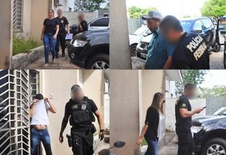Presos preventivos foram encaminhados ao Instituto de Medicina Legal para exame de corpo de delito (Fotos: Wenderson Cabral/Folha BV)