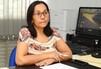 Leyde Andrade, gerente-executiva do INSS em Roraima: “Os filhos não podem pagar pelos erros dos pais” (Foto: Nilzete Franco/Folha BV)