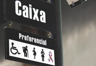 Com o símbolo de uma fita colorida, alguns estabelecimentos de Boa Vista já estão instalando placas (Foto: Priscilla Torres/Folha BV)