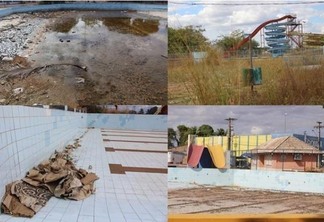 De acordo com o governo, todos os parques aquáticos do Estado estão em condições precárias e de total abandono, o que ‘não é resultado de uma gestão de apenas 30 dias’ (Fotos: Diane Sampaio/Folha BV)