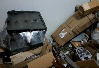 Material recolhido durante operação da PF. (Foto: Divulgação/ Polícia Federal)