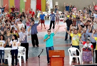 A programação do Ruah de Deus será iniciada neste sábado, 2, no Ginásio Hélio Campos (Foto: Divulgação)