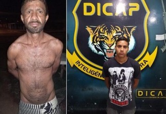 Edvan Silva Santos estava foragido e Francisco Rodrigues descumpria prisão domiciliar (Fotos: Divulgação )