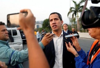 Líder da oposição na Venezuela, Juan Guaidó convoca a população para novo ato público (Foto: Carlos Garcia Rawlins/Reuters)