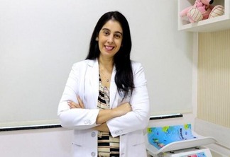 A pediatra Ana Carolina Brito explica a diferença do resfriado, gripe e H1N1 (Foto: Neia Dutra)
