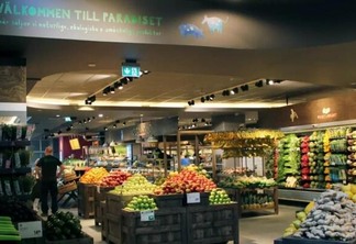 A Paradiset é a maior rede de produtos orgânicos da Escandinávia (Foto: Divulgação)