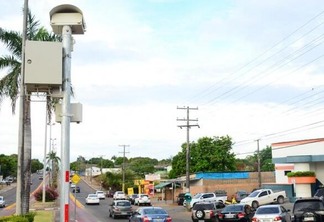 Mais de 10 radares de velocidade foram implantados em Boa Vista (Foto: Nilzete Franco / Folha BV)