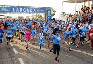 A corrida é uma das mais tradicionais da cidade, em comemoração ao aniversário de Boa Vista (Foto: Divulgação)
