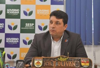 Secretário Olivan Júnior: “Roraima seguiu na contramão do índice nacional que teve uma redução” (Foto: Diane Sampaio/FolhaBV)