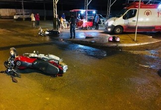 Duas ambulâncias do Samu foram utilizadas para socorrer as vítimas (Foto: Aldenio Soares)