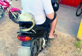 O condutor foi detido na Avenida Princesa Isabel e negou saber que a moto tinha restrição (Foto: Divulgação)
