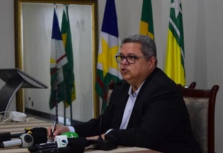 Vice-governador Frutuoso Lins confirma rompimento com a gestão Denarium (Foto: Diane Sampaio/Folha BV)