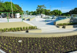 Praça terá pista de skate e espaços para as crianças e os pais interagirem (Foto: Igorh Martins / PMBV)