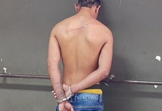O indivíduo tem 18 anos e confessou o crime para a Polícia (Foto: João Barros)