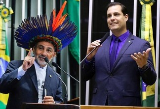 O senador Telmário Mota e o deputado federal Nicoletti falaram sobre o tema (Foto: Divulgação)